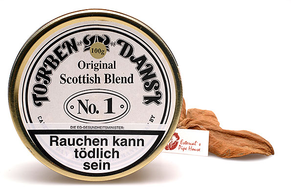 Torben Dansk No. 1 Scottish Blend Pipe tobacco 100g Tin Torben Dansk No. 1 Scottish Blend Pipe tobacco 100g Tin
